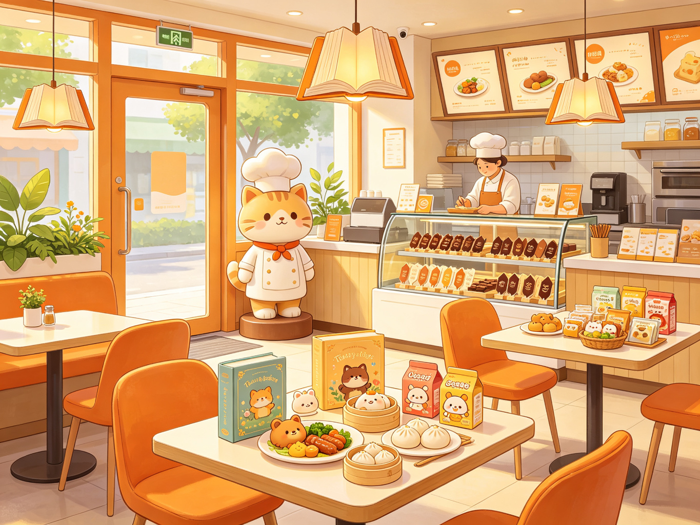 米幽餐饮文化 MIYOU：卡通猫咪主题的文创轻餐饮门店